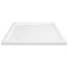 VidaXL Square ABS Shower Base Tray White 31.5 in.x31.5 in. - 4 of 4