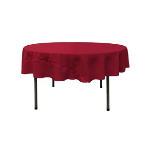 Slickblue Polyester Poplin Round Tablecloth 41 Different Colors 7 Sizes - 1 of 1
