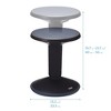 ECR4Kids SitWell Wobble Stool, Adjustable Height - 2 of 4