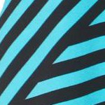 pretty turquoise patch stripe