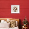 Stupell Industries Woodland Squirrel Rustic Wreath Framed Print Under Glass Art - 3 of 4