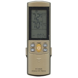Anderic KTN828 (Gold) Universal Air Conditioner Remote Control for Mini Split, HVAC, Window, and Portable AC - 1 of 3