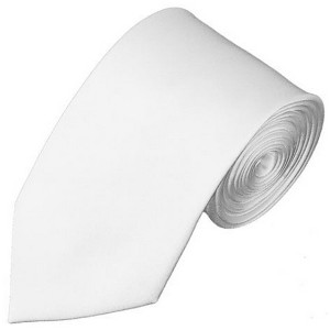 Men's Solid Color Slim 2.75 Inch Wide And 58 Inch Long Neckties - 1 of 4