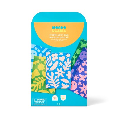 Neon Sun Solar Prints Craft Kit - Mondo Llama™
