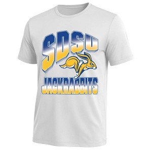 NCAA South Dakota State Jackrabbits Men's White Short Sleeve T