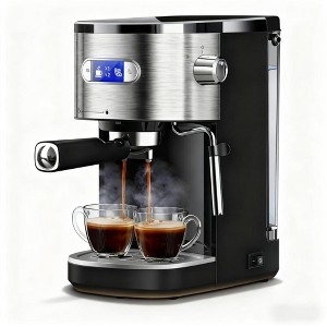 Kismile 20 Bar Espresso Machine Semi-Automatic, Professional Coffee Maker with Milk Frother Steam Wand & 45OZ Removable Water Tank - 1 of 4