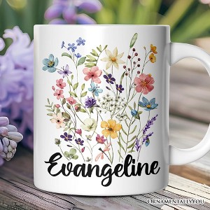 Wildflower Bouquet Mug, Floral Gift (Non-Custom Only)| OrnamentallyYou - 1 of 4