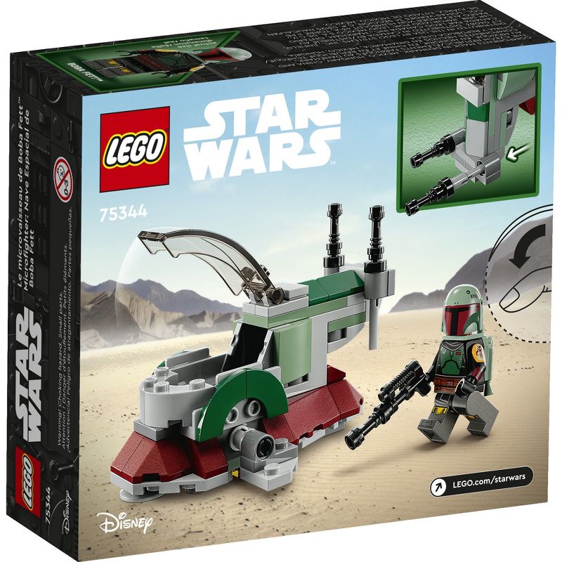 LEGO Star Wars Boba Fett&#39;s Starship Microfighter Set 75344, 5 of 8