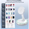 MAGIC JOHN Magnetic Wireless Charger Stand 15W Fast Mag-Safe Charger for iPhone 16/16 Pro/16 Plus/16 Pro Max/15/14/13/12 Series - 2 of 4
