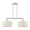 Livex Lighting Meridian 2 - Light Chandelier in  Brushed Nickel - 2 of 2