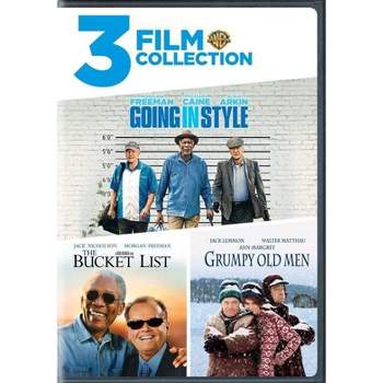 3 Film Collection: Going in Style / The Bucket List / Grumpy Old Men (DVD)(2019)
