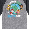 Boys' - Paw Patrol - Earth Day Yay Raglan Graphic T-Shirt - 2 of 4
