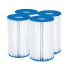 Summer Waves P57100204 Replacement Type A/C Swimming Pool and Hot Tub Spa Cartridge with Heavy Duty Ultimate Filtration Paper (12 Pack) - 2 of 4