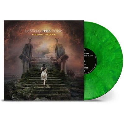 Letters Sent Home - Forever Undone - Cream & Dark Green Marble (Vinyl)