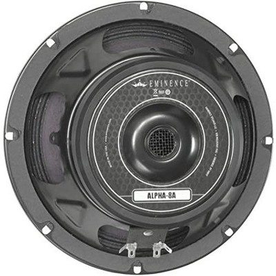 EMINENCE 8"125W,250W/1.5VC/8OHMS/FERRITE ALPHA8A