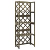 vidaXL Trellis Gray Solid fir wood 21.7x11.8x55.1 in Shelving Trellis - 2 of 4