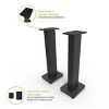 Kanto SX30 30" Fillable Speaker Stands with Isolation Feet - Pair (Black) - 4 of 4