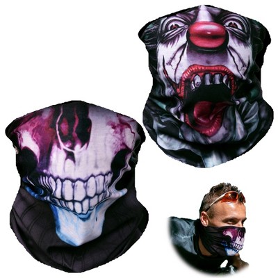 Fun Little Toys 2 PCS Creepy Halloween Bandanas