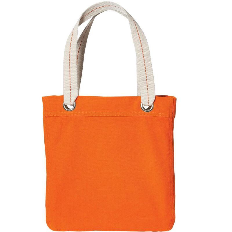Reusable Tote Handbag Spacious And Durable Canvas Heavy Duty Tote Bag With Interior Pocket, 2 of 7