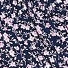 navy blue floral print