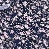 navy blue floral print