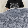 Lomsoe Christmas Throw Blanket for Couch, Holiday Christmas Reindeer Snowflakes Flannel Blanket, Soft, Cozy, Warm Winter Throw Decor. - 2 of 4