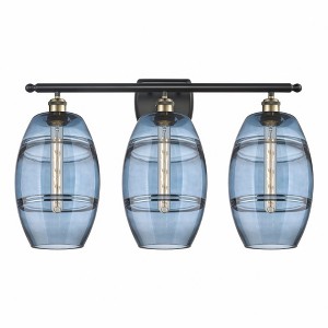 Vaz - 3 Light Bath Vanity In Industrial Style-10.88 Inches Tall and 28 Inches Wide - 1 of 1