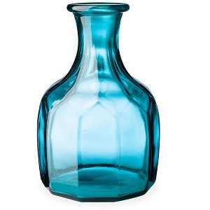 VivaTerra Zeta Geometric Recycled Glass Vase - 1 of 1