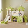 Dexmalle Kids Playground Climber Freestanding Slide Playset - 2 of 4