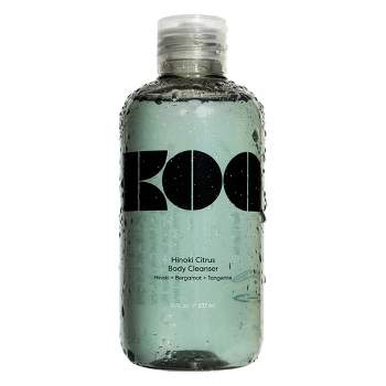 KOA Hinoki Citrus Body Cleanser - Refreshing Body Wash - Hydrating Shower Gel - Rich in Antioxidants to Fight Skin Damage - 8 oz