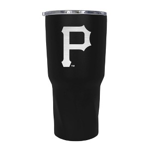 MLB Pittsburgh Pirates 30oz Stainless Steel Travel Tumbler: Portable Drinkware, Acrylic Lid - 1 of 2