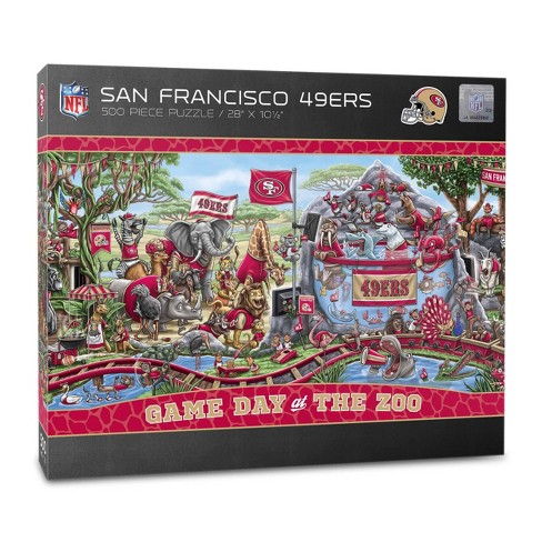 YouTheFan NCAA Texas A&M Aggies Game Day At The Zoo 500-Piece Puzzle - 28 X 10.5 Inches, Officially Licensed