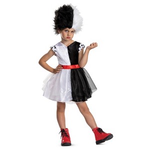 Disguise Toddler Girls' Disney's Cruella de Vil Classic Dress Costume - 1 of 1