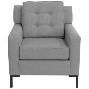Henry Arm Chair Linen Gray - Cloth & Co