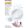 Brookstone LED Light Up Vanity Mirror with Fan - 2 of 2