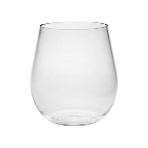 Oval Halo Tritan Glasses Drinking Set of 4 DOF (18oz), Plastic Drinking Glasses, BPA Free Cocktail Glasses, Drinkware Set, Plastic Water Tumblers - 1 of 1
