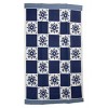 Zocalo Painted Tile Terracotta Pattern Handwoven Kitchen Tea Towels Set of 3 - 4 of 4