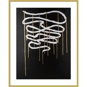 Amanti Art Weeping Ribbon II by Michael Willett Wood Framed Wall Art Print - 1 of 4