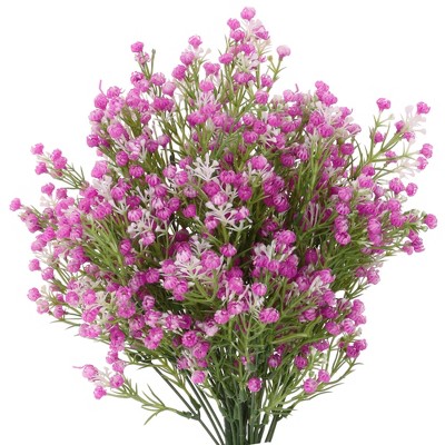 REGALWOVEN Wedding Home Decor Baby's Breath Faux Artificial Flowers 12.2" 6 Pcs