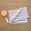 Solino Home Striped Linen Kitchen Towels | Capri Ticking Stripe - 2 of 4