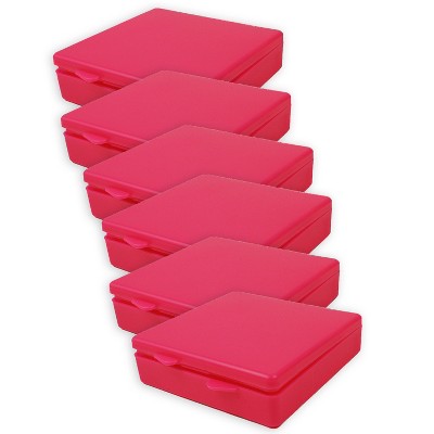 Romanoff Micro Box, Hot Pink, Pack of 6