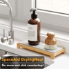 SpaceAid Countertop DryingNeat Instant Dry Sink Caddy Organizers(Bamboo, Gray) - 2 of 4