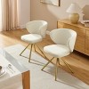 Art Leon Set of 2 Swivel Accent Dining Chairs - 4 of 4