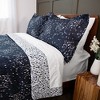 Southshore Fine Living Oversized Reversible Botanical Leaves Quilt Set - image 3 of 4