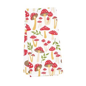 C&F Home Mushroom Forest Cotton Kitchen Towel - 1 of 3