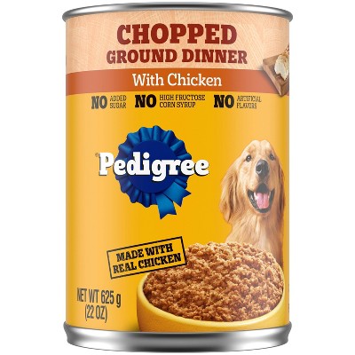 Pedigree Chopped Ground Wet Dog Food