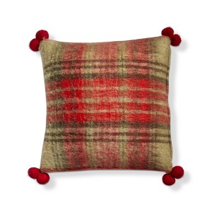 TAG Sno Plaid Pillow - 1 of 2