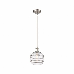 Rochester - 1 Light Stem Hung Mini Pendant In Industrial Style-9.88 Inches Tall and 8 Inches Wide - 1 of 1
