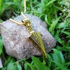 Ice City Men's Arrowhead Pendant Necklace, Spear Point Design, Chain Necklace for Men - 2 of 4