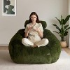 MAXYOYO Giant Bean Bag Chair with Pillow - Plush Large Bean Bag Chair Couch (Zippered Link Pillow) - 2 of 4